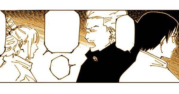 Hajime berkata ahli jujutsu sekarang bisa sebodoh itu ( Dok. Shueisha / Jujutsu Kaisen )