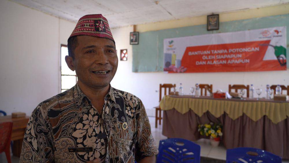Salah satu penerima Bansos PKH Tahap 3 Tahun 2023 melalui PT Pos Indonesia (Dok. Pos Indonesia)