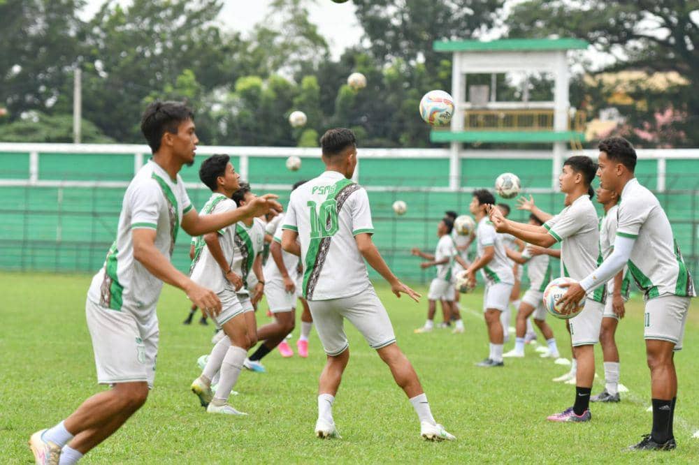 Skuat PSMS saat berlatih di Stadion Teladan (Dok.PSMS Medan)