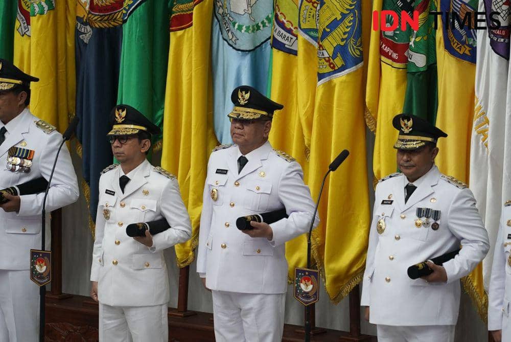 Pj Gubernur Kalbar, Harisson Azroi telah dilantik Mendagri, pada Selasa (5/9/2023). (IDN Times/Adpim Kalbar).