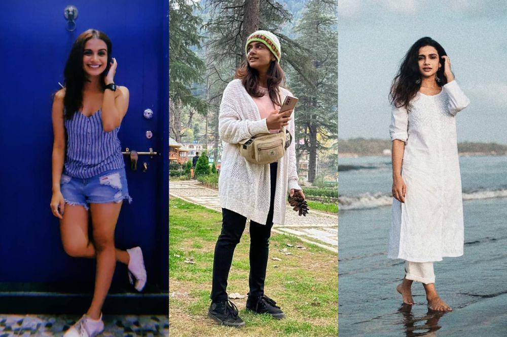 ide outfit traveling ke luar negeri ala Resham Prashant (instagram.com/resham._.resham)