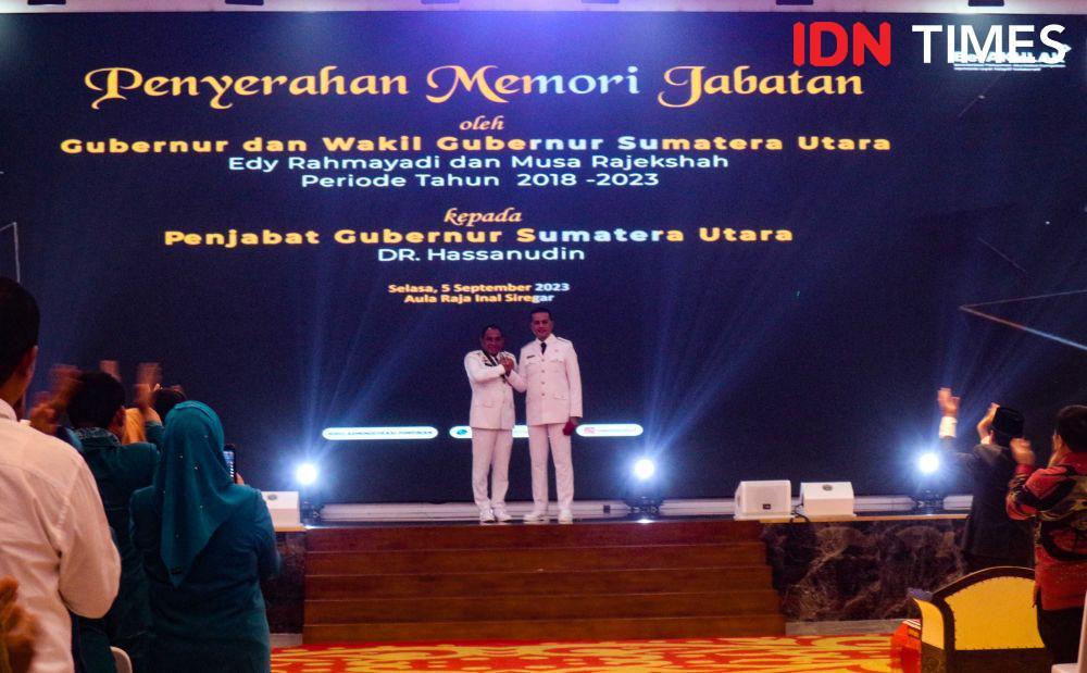 Edy dan Ijeck Tutup Masa Jabatan, Kompak Nyanyikan Lagu Pamit