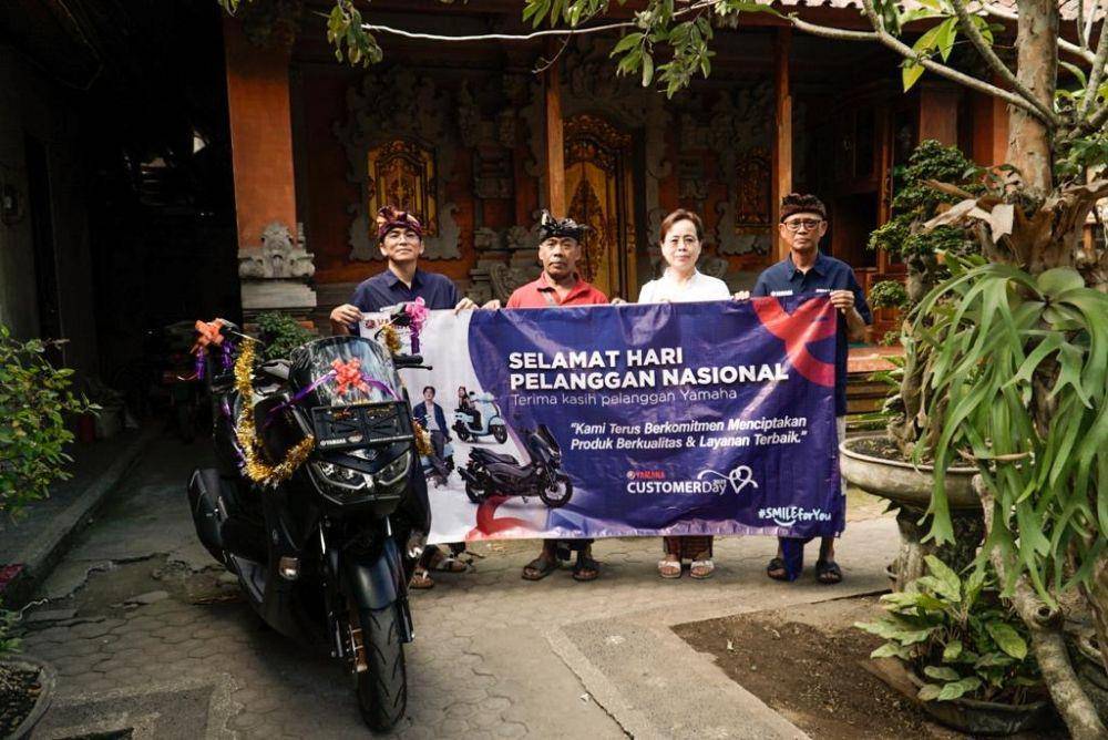 Special delivery Yamaha Bali (dok. YIMM)