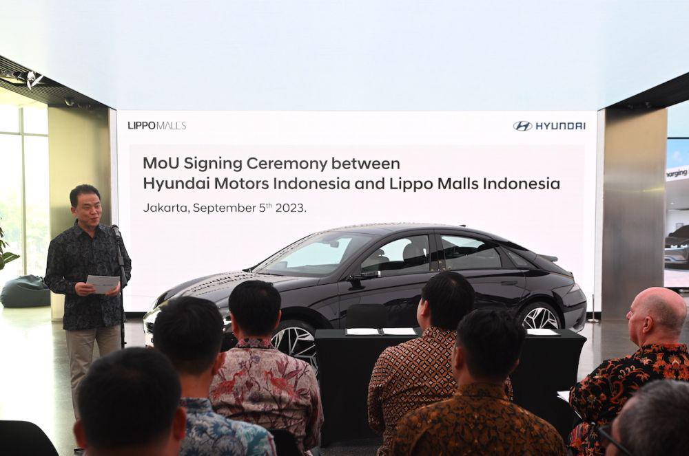 Hyundai x Lippo, Bikin 52 Titik Pengecasan Mobil Listrik di Mal