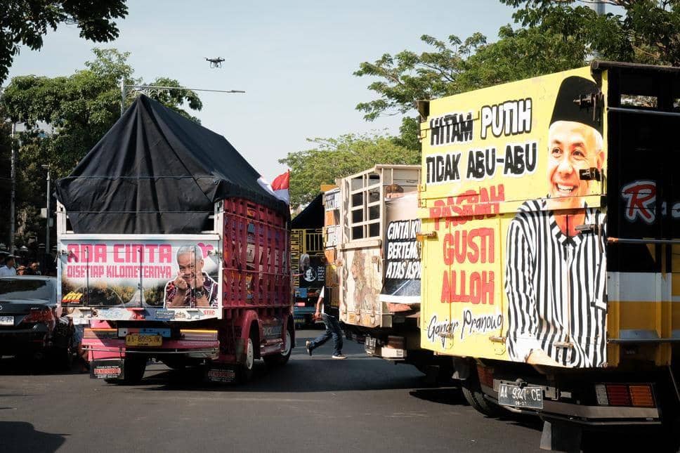 Dapat Gelar Bapak Truk Nusantara Ratusan Sopir Beri Dukungan ke Ganjar