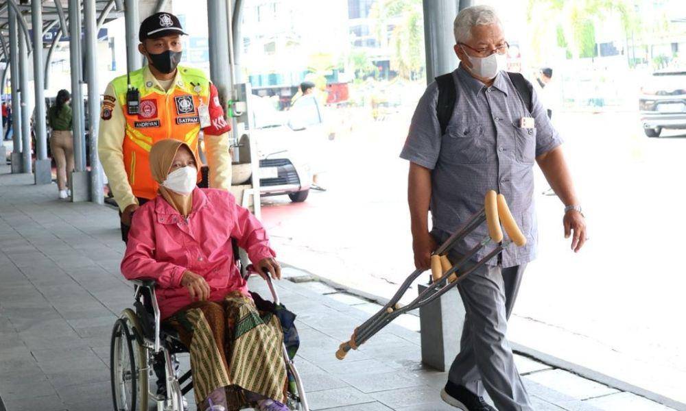 Layanan pelanggan difabel Kereta Api. (Dok. Istimewa)
