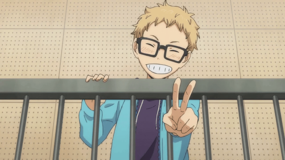 Kei Tsukishima (dok. Production I.G/ Haikyuu!!)