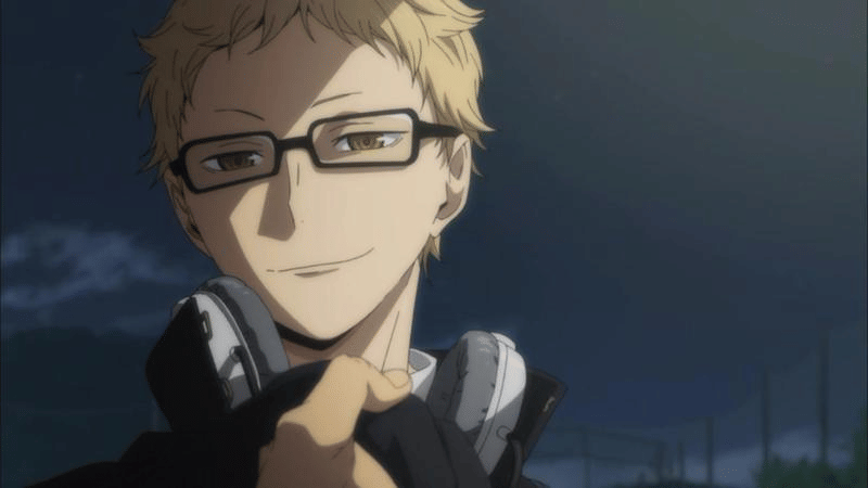 Kei Tsukishima (dok. Production I.G/ Haikyuu!!)