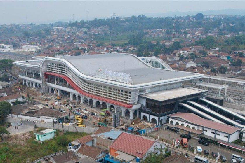 Stasiun Padalarang Kereta Cepat Jakarta-Bandung (KCJB). (dok. KCIC)
