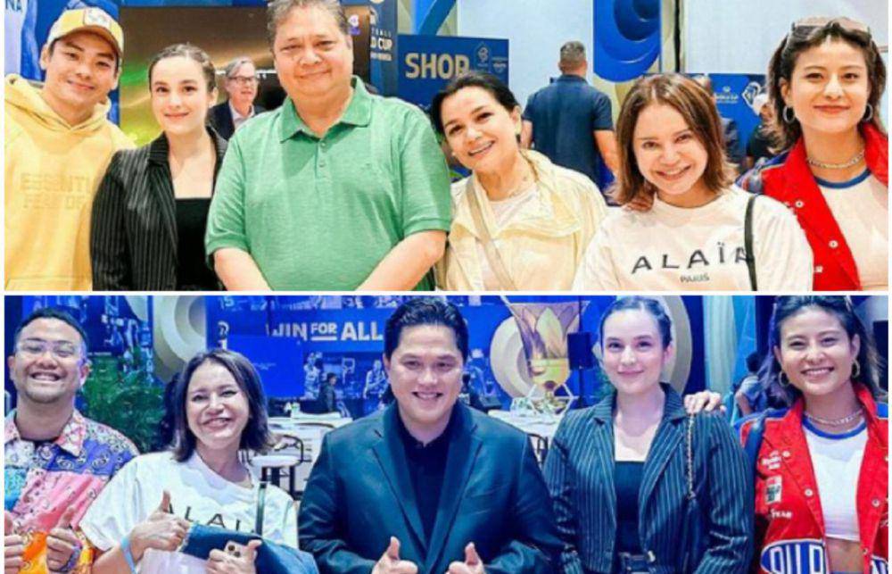 potret Karin Novilda saat nonton FIBA World Cup 2023 (instagram.com/narinkovilda)