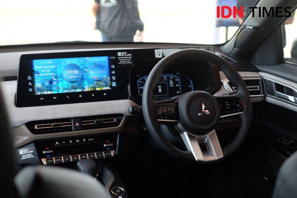 Suasana kabin Mitsubishi Xforce (IDN Times/Fadhliansyah)