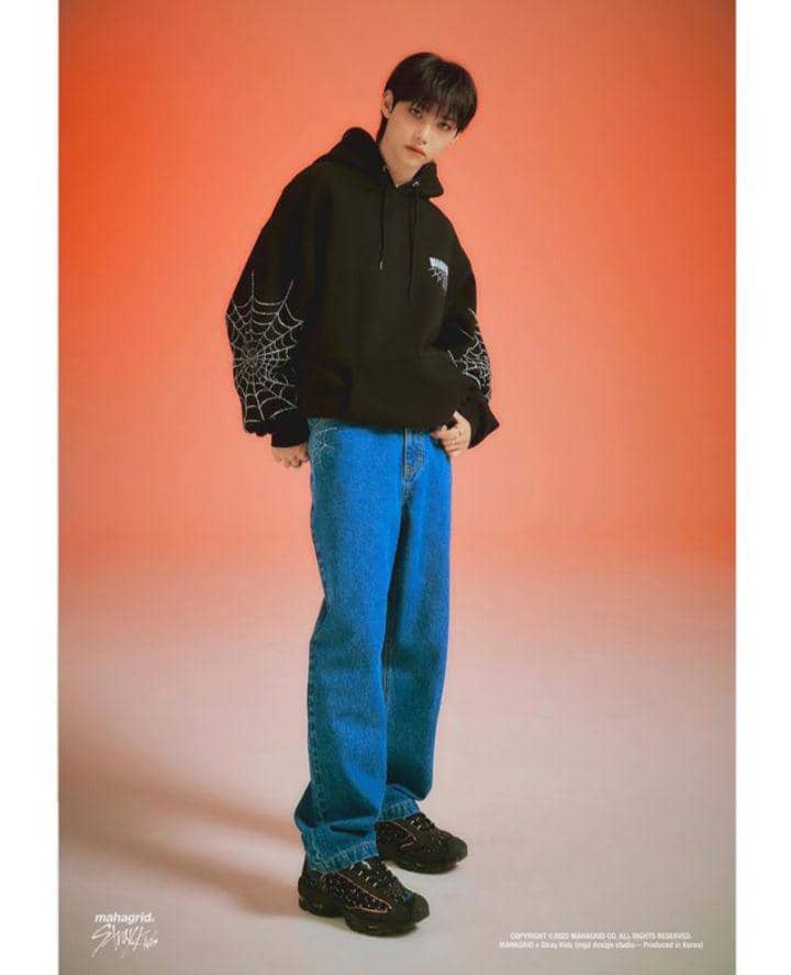 potret Felix Stray Kids (instagram.com/mahagrid)
