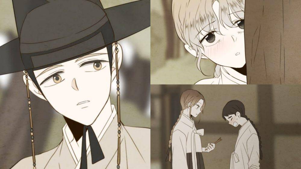 cuplikan karakter Lee Bo Gyeom, Cho Young, Mak Soon, dan anak laki-laki di webtoon A Good Day to be a Dog (twitter.com/lee_hye_12)