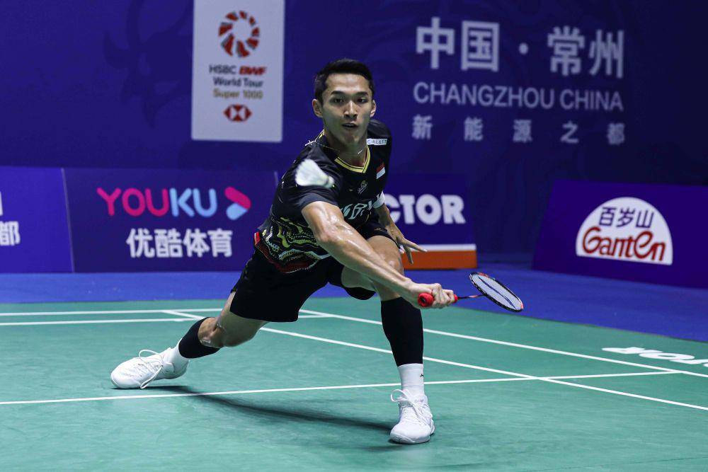 Jonatan Christie di China Open 2023 (dok. PP PBSI)