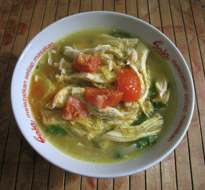 ilustrasi soto ayam (commons.wikimedia.org/Gunawan Kartapranata)