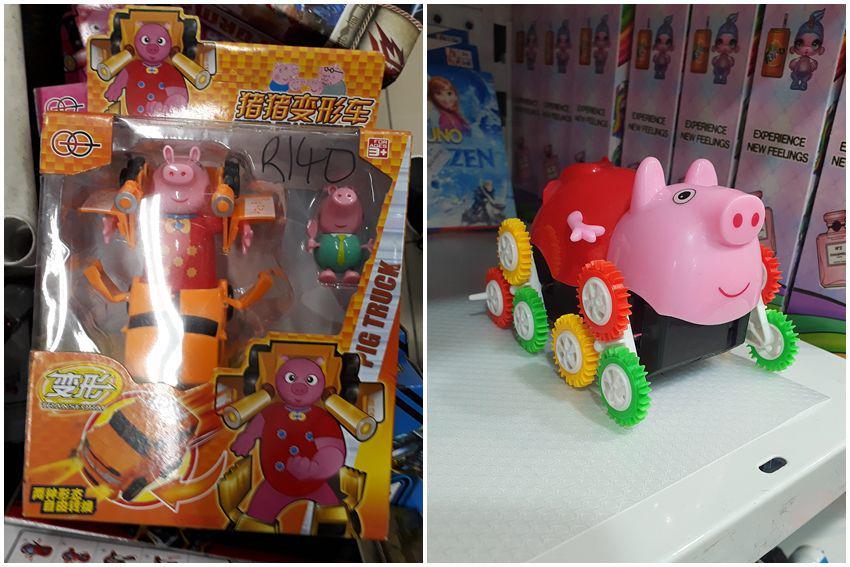 9 Mainan KW Tema Peppa Pig, Kolab Bareng Transformers?