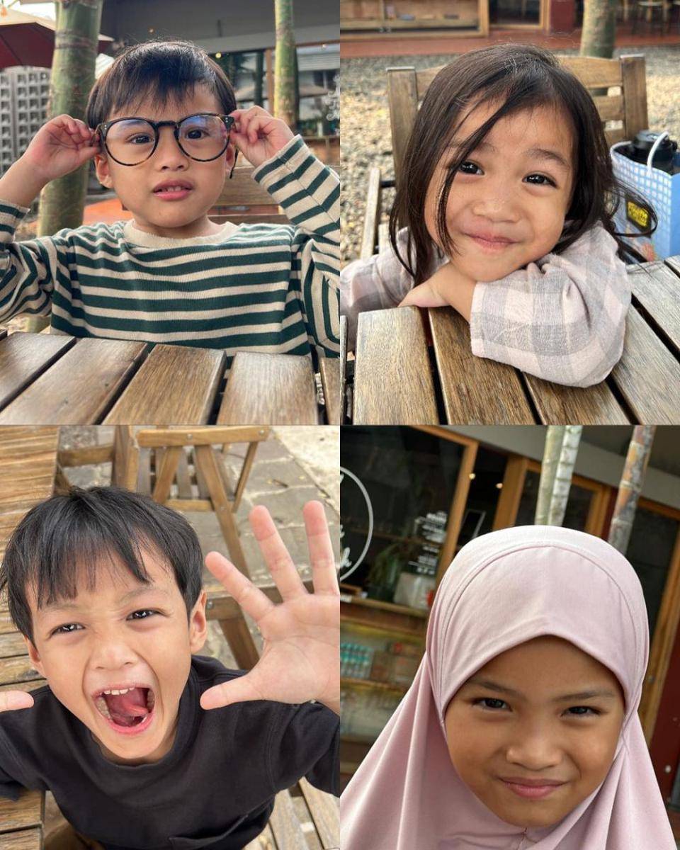 potret keempat buah hati Ricky Harun (instagram.com/rickyharun)
