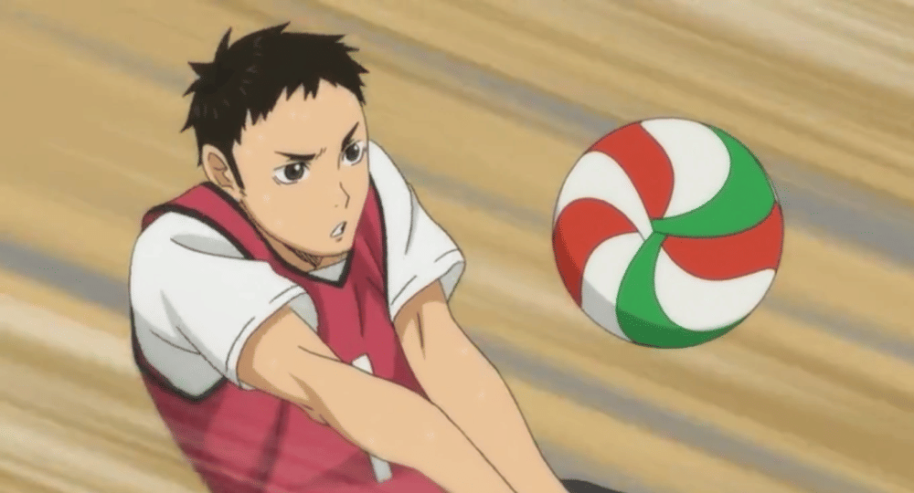 Daichi Sawamura (dok. Production I.G/ Haikyuu!!)