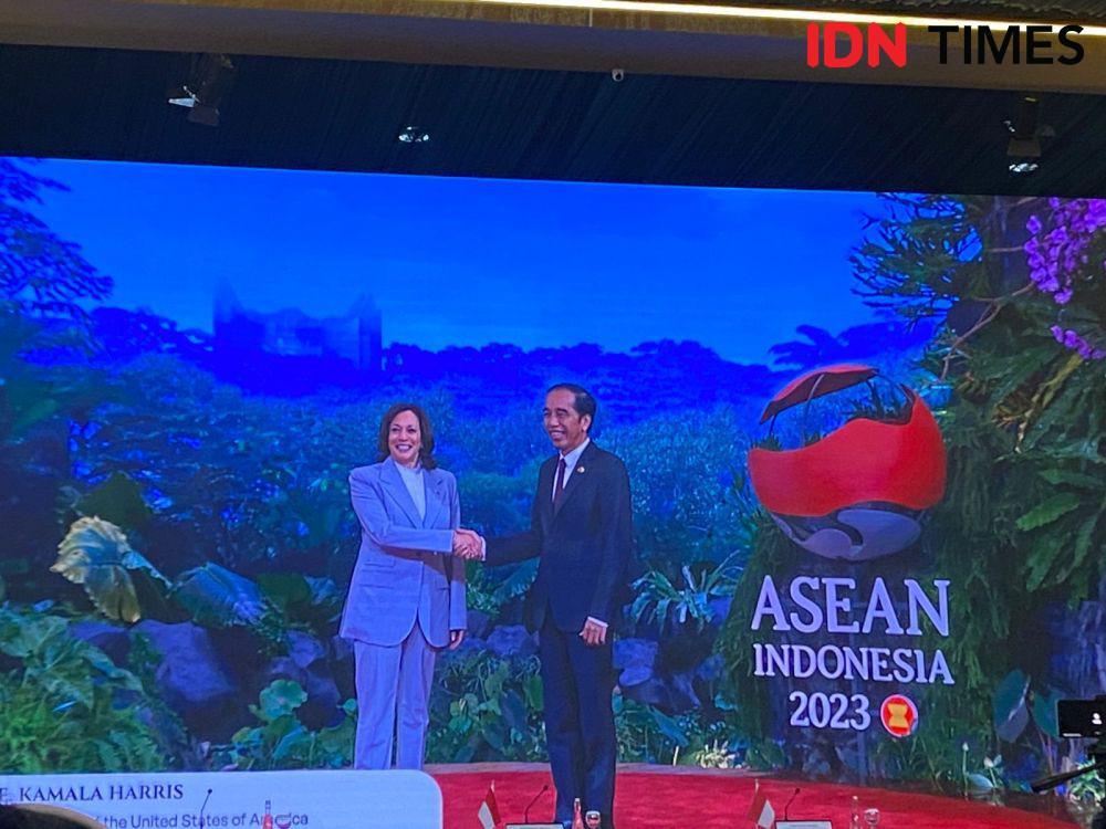 Jokowi-Kamala Harris Bahas Realisasi Kerja Sama Transisi Energi