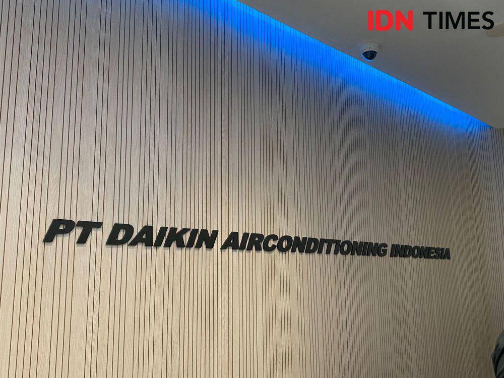 Kantor pusat PT Daikin Airconditioning Indonesia di Jakarta Selatan. (IDN Times/Vadhia Lidyana)