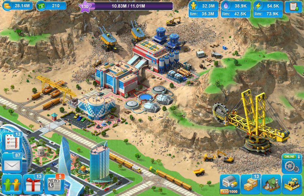 tampilan gameplay Megapolis: City Building Sim (dok. Social Quantum Ltd/Megapolis: City Building Sim)