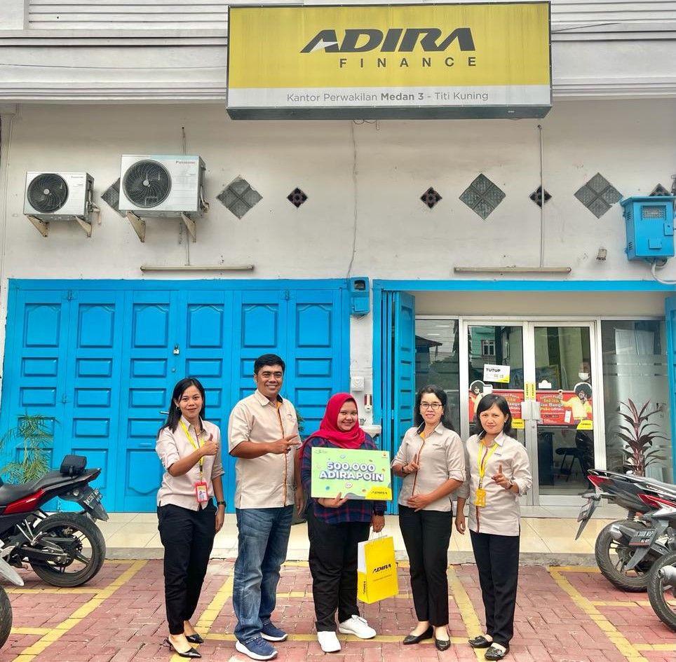 Rayakan Hari Pelanggan Nasional, Adira Menyapa Sahabat di Medan