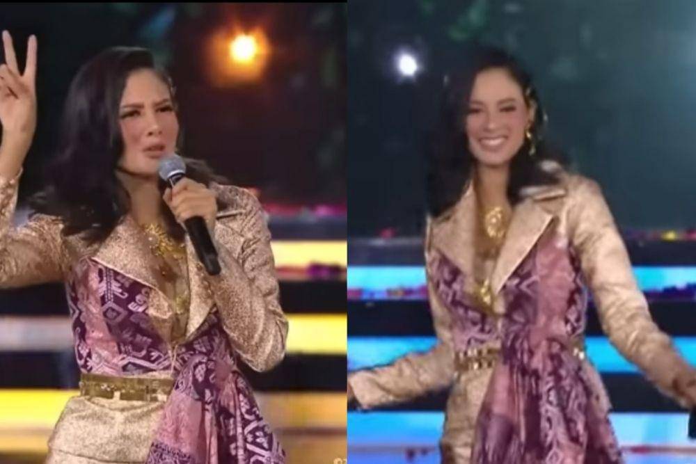 Penampilan Aurelie di KTT Asean (Youtube.com/Aurelie Moremans)