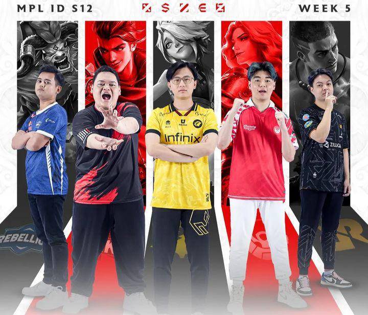 para bintang MPL ID Season 12 (instagram.com/mpl.id.official)