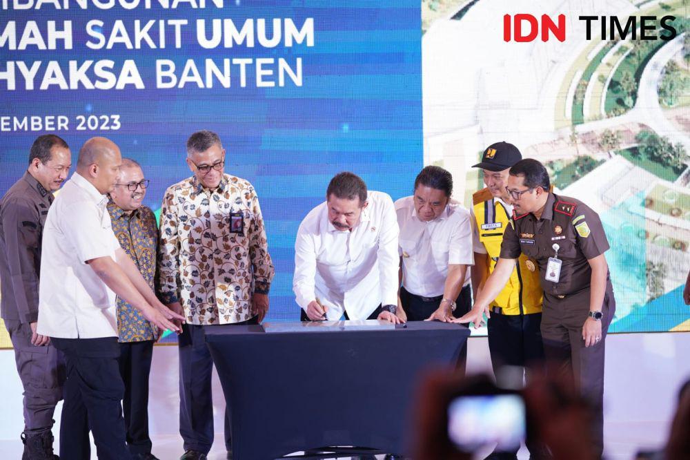 RSU Adhyaksa Banten Mulai Dibangun, Lahan Rampasan Kasus Korupsi