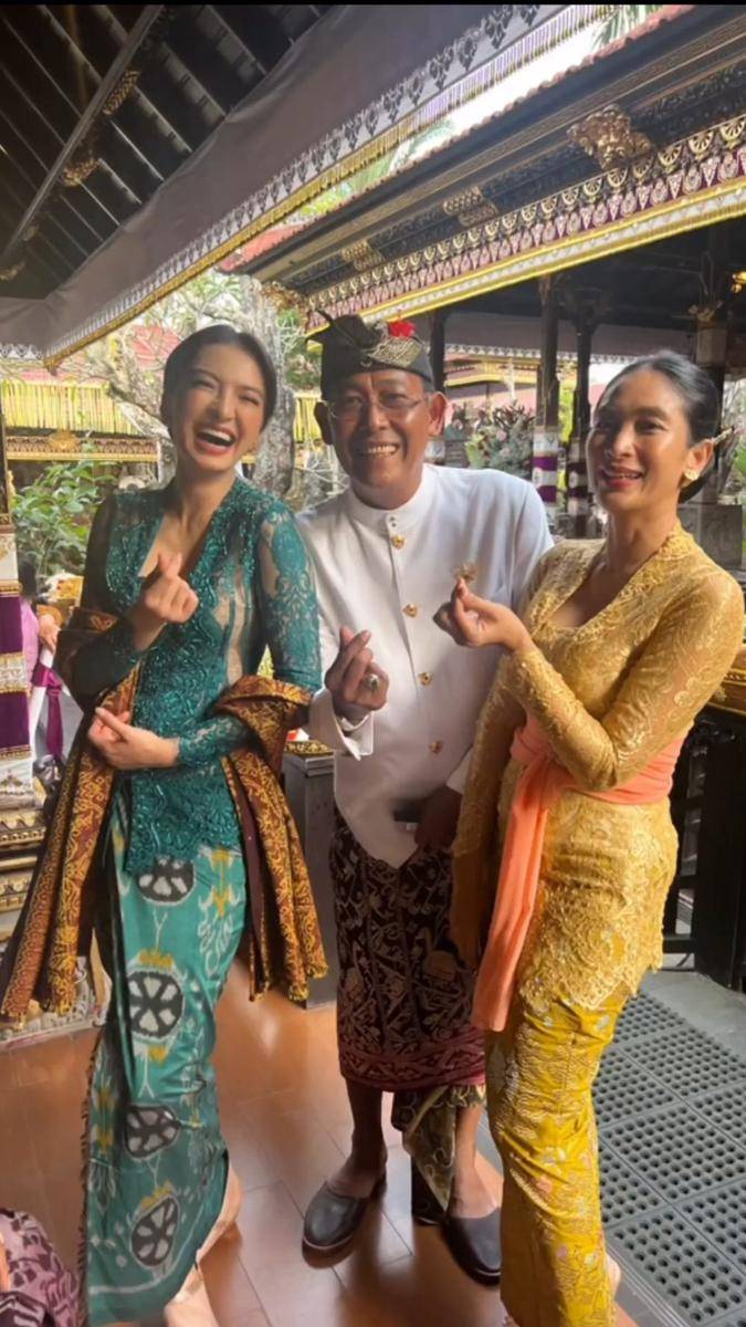 Raline Shah ikuti upacara tigang sasih (instagram.com/ralineshah)