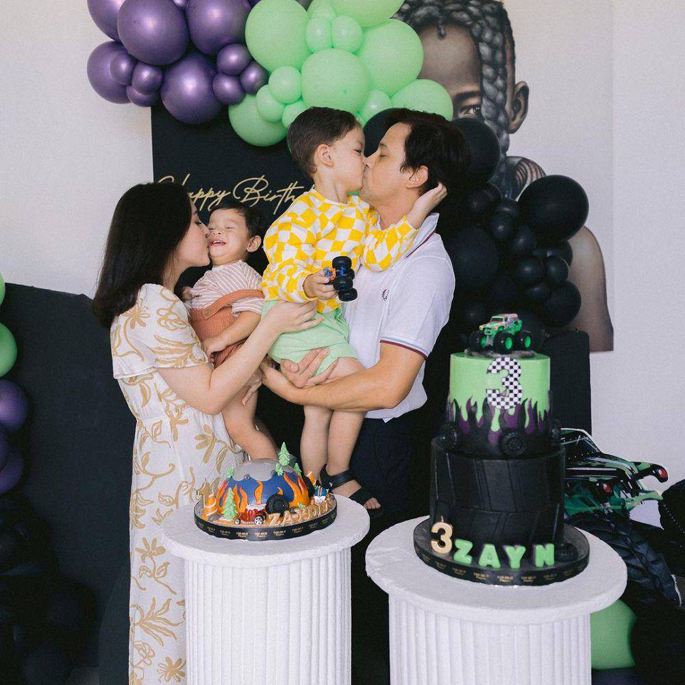 pesta ulang tahun anak Lucky Perdana pada 2023 (instagram.com/lidibrugman)