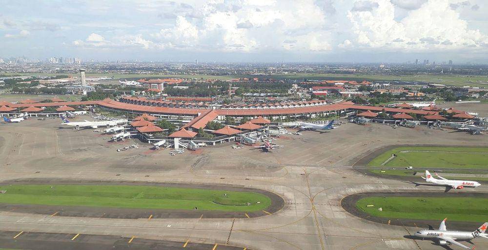 ilustrasi Bandara Internasional Soekarno-Hatta yang terletak di Tangerang (wikimedia.org/Davidelit)