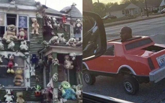 9 Potret Kocak Hal-hal Absurd Dilakukan Tetangga