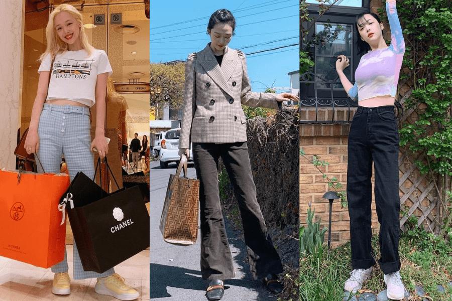 9 Gaya OOTD Kasual ala Sulli Eks F(x), Tak Lekang oleh Waktu!