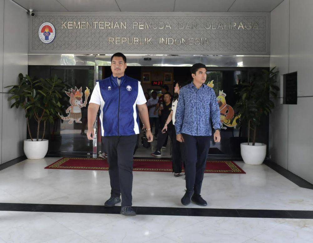 Menpora Dito bertemu Syed Saddiq. (Dok. Kemenpora)