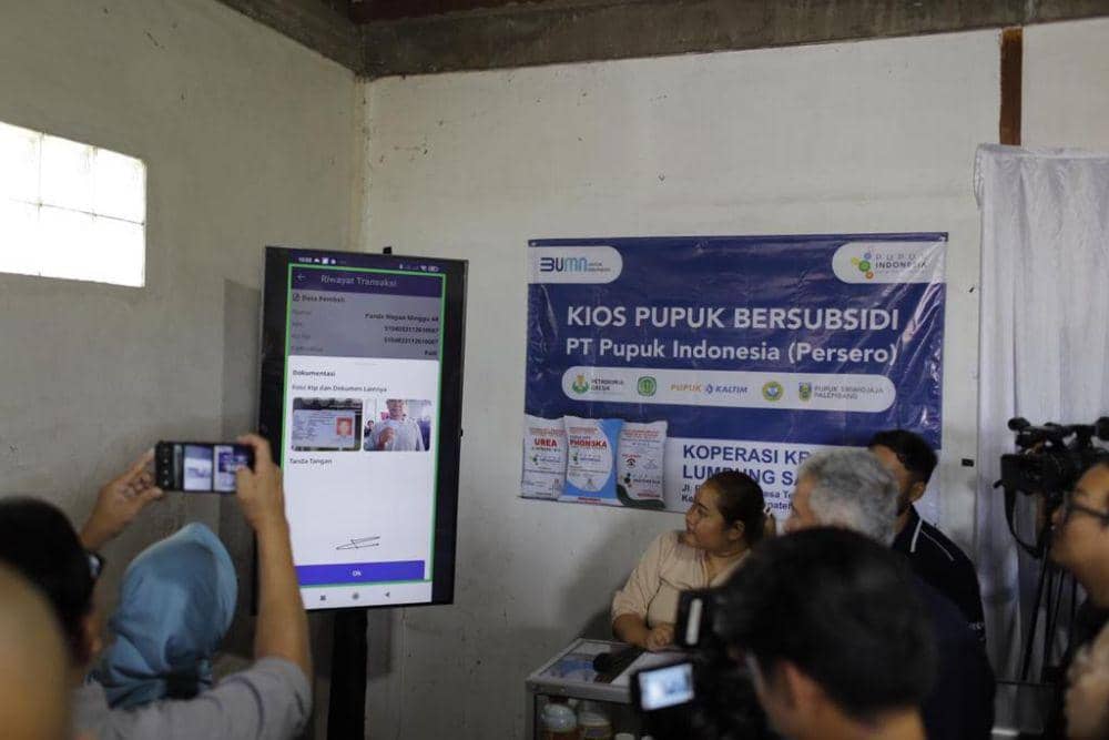 Pupuk Indonesia akan memperluas digitalisasi penebusan pupuk bersubsidi di Sulawesi Utara, Sulawesi Tengah, dan Sulawesi Tenggara. (Dok. Istimewa)