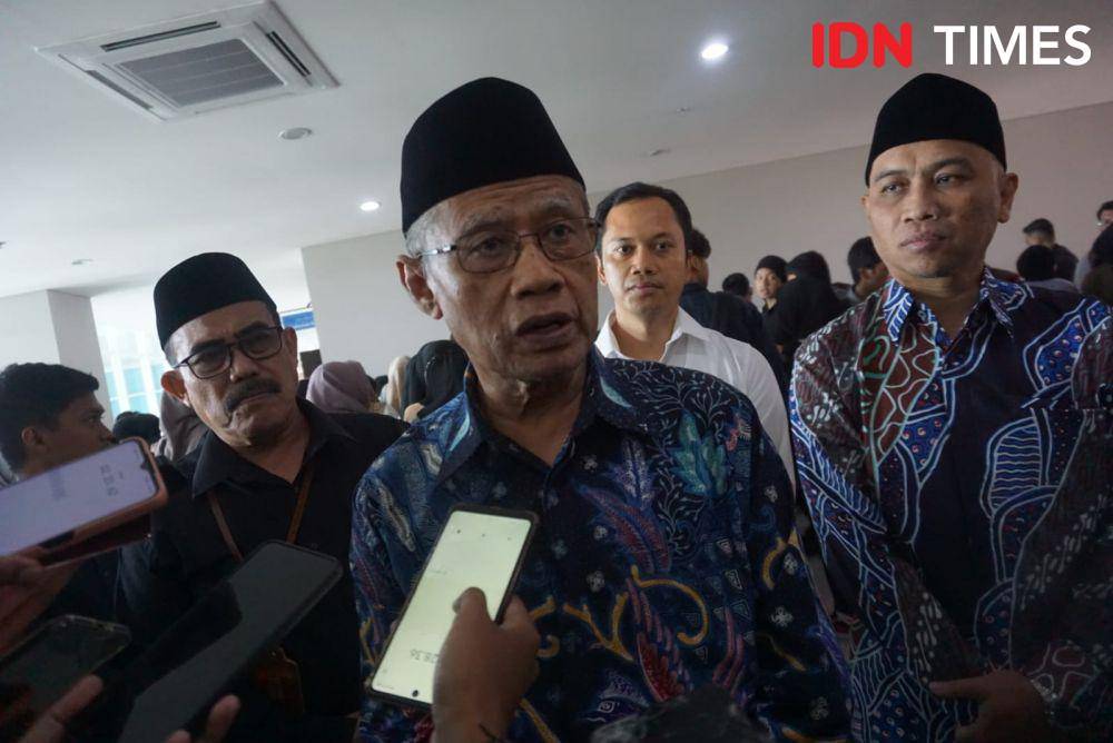 Ketua Umum PP Muhammadiyah, Haedar Nashir. (IDN Times/Tunggul Damarjati)