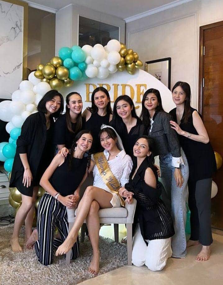 momen bridal shower Jessica Mila (instagram.com/febbyrastanty)
