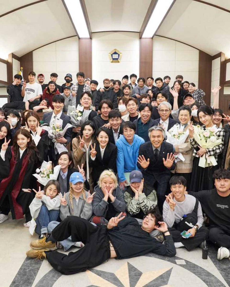 potret cast drama Longing for You di balik layar (instagram.com/kj_ieun)