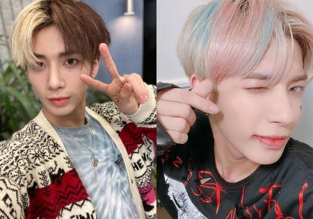 10 Inspirasi Warna Rambut ala Taehyun TXT, Tampil Hype dan Cute Abis!