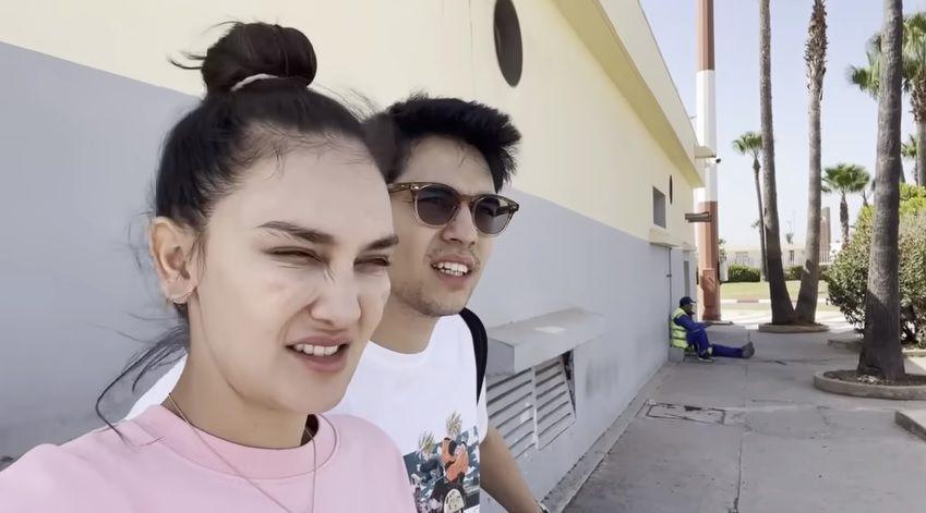 10 Momen Liburan Luna Maya dan Maxime Bouttier ke Maroko, Romantis!
