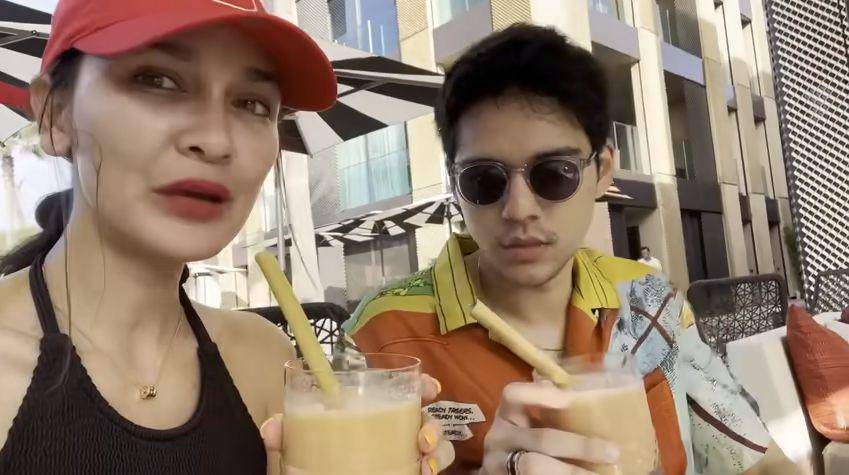 potret Luna Maya dan Maxime Bouttier (youtube.com/LunaMayaChannel)