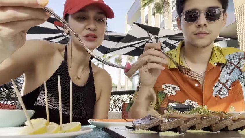 potret Luna Maya dan Maxime Bouttier (youtube.com/LunaMayaChannel)