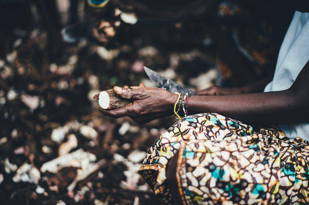 singkong sebagai pengganti nasi (Unsplash/Annie Spratt)