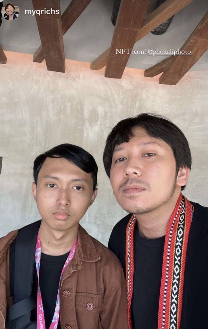potret terkini Ghozali Everyday (Instagram.com/myqrichs)