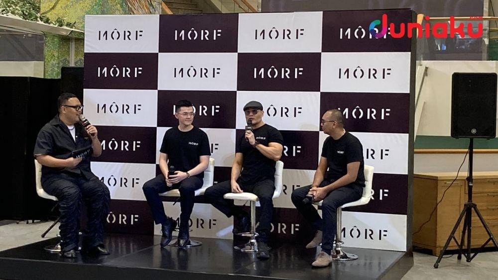 Press Conference bergabungnya MORF ke ekosistem IDN Media. duniaku.com/Adhitya Daniel