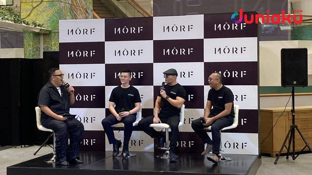 Press Conference bergabungnya MORF ke ekosistem IDN Media. duniaku.com/Adhitya Daniel