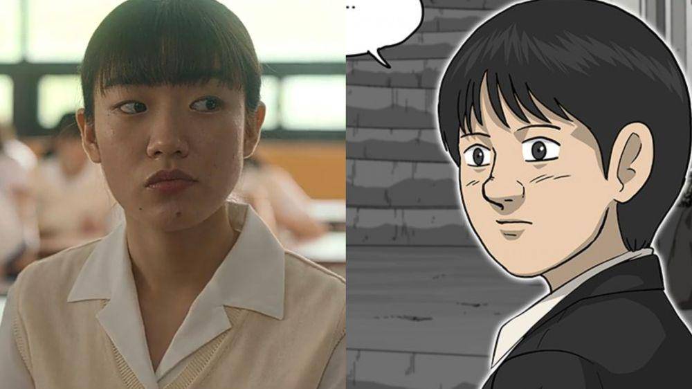cuplikan Shim Dal Gi di drakor Moving (dok. Disney+ Hotstar/Moving) | cuplikan karakter Shin Hye Won di webtoon Bridge (dok. Kakao Page/브릿지)