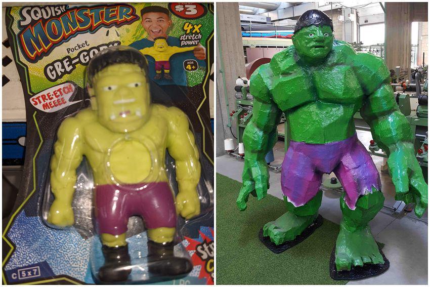 10 Objek Kocak Bertema Hulk, Bikin Gak Berhenti Ngakak!
