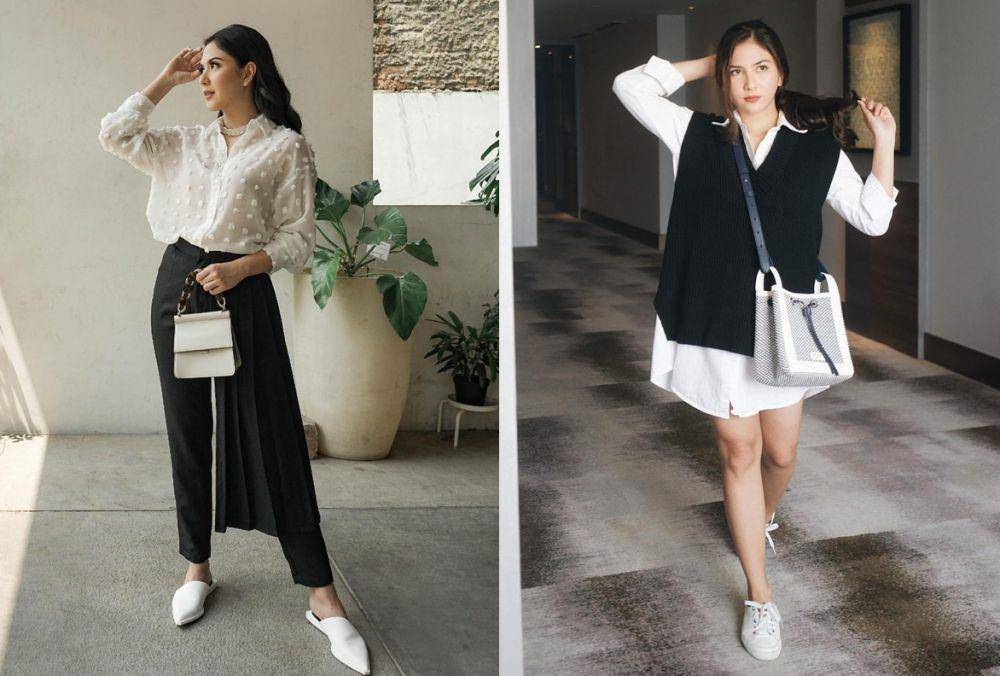 outfit monokrom Jessica Mila (instagram.com/jscmila/)